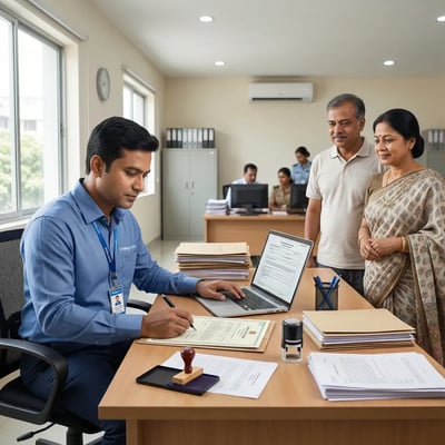 দলিল লিখন বা ডিড রাইটার সার্ভিস (Deed Writer Service)
