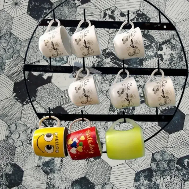 Tea Cup Wall Hanger – পরিপাটি ও স্টাইলিশ কাপ সংরক্ষণ সমাধান! ☕✨