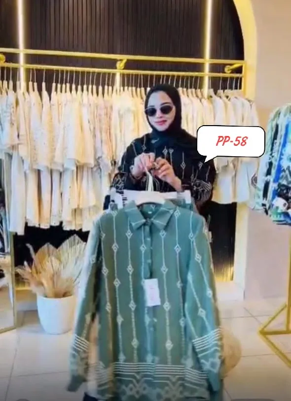 প্রিমিয়াম বাটার সিল্ক লিফ প্রিন্ট রেডিমেড টু-পিস সেট